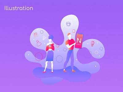 App / part_2 app app design application branding character characterdesign characters design gradient illustration logo man minimalism typogaphy ui uidesign uiux ux vector woman