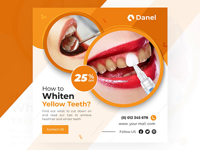 Dental Care Animated Banner Design animatedgif banner black friday dental care dental clinic dental logo dental website design offer