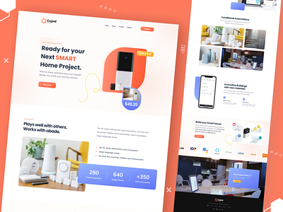 Smart Home Automation Website