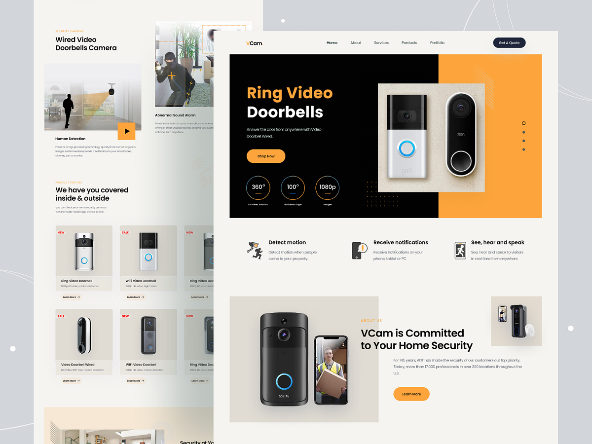 Security Landing Page designs, themes, templates and downloadable ...