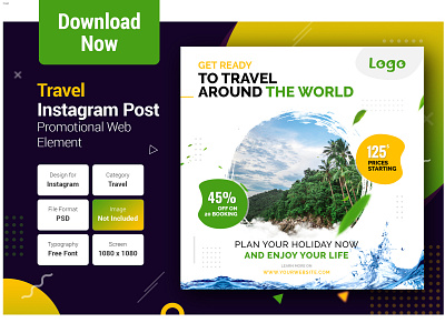 Travel Instagram Banner