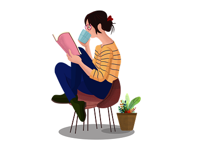 girl reading