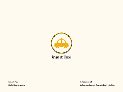 Smart Taxi Logo corporate identity flat graphic design iconography illustration minimal ride ride sharing smart taxi taxi vector