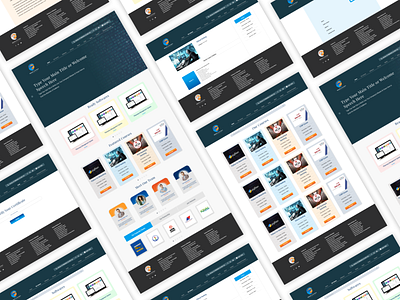 Bionic Website UI adobe xd branding course tutorial figma graphic design minimal software selling site ui ui mockup user interface ux website design