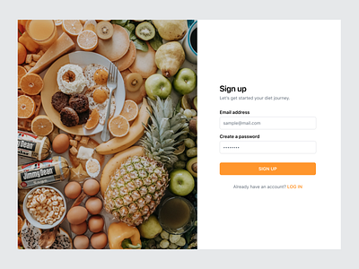 SignUp | #dailyui #001 create account daily ui design challenge form minimal modal register sign up thought process ui