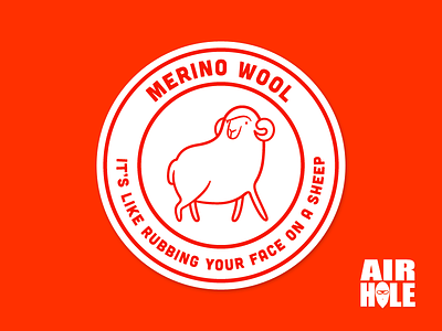 Airhole - Merino airhole character endeavor fabric material merino sheep snowboard wool