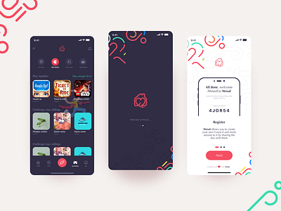 Family and Friends , Mobile app family fun gaming ios red social network socialmedia uidesign ux ui