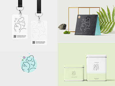 Personal brand identity for a cookie bakery business branding design illustration lines logo ui vector