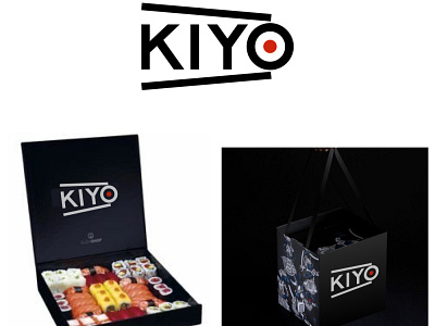 KIYO logo chopstick japanese logo minimal minimalist sushi