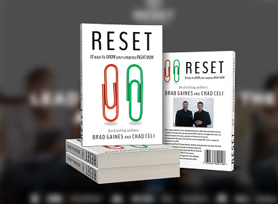 Reset book cover book cover books business cover design editorial art portada self help
