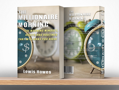 The Millionaire Morning book cover book book cover book cover design book covers books editorial design financial photoshop
