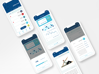Therapito | Physical Therapy at Home Application 2020 app design ui