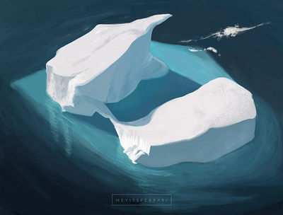 ICE artist digital art digital painting illustration