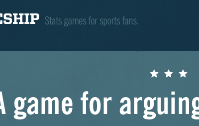 Stats games for sports fans