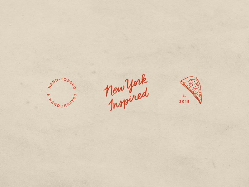 Pizza Sub Marks new york style pizza logo sub marks brand identity restaurant branding pizza brand