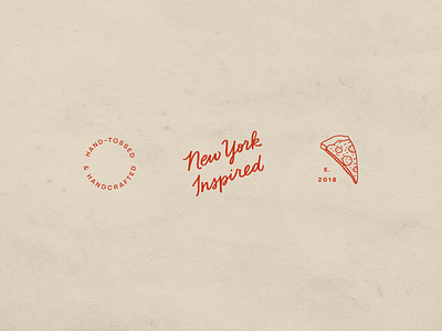 Pizza Sub Marks brand identity logo new york style pizza pizza brand restaurant branding sub marks