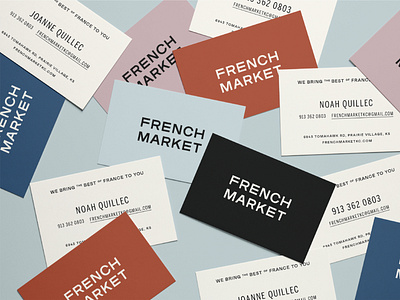 French Market Business Cards