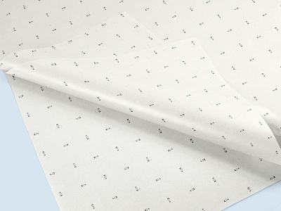 French Market Tissue Paper brand identity branding packaging packaging design pattern pattern design restaurant branding tissue paper