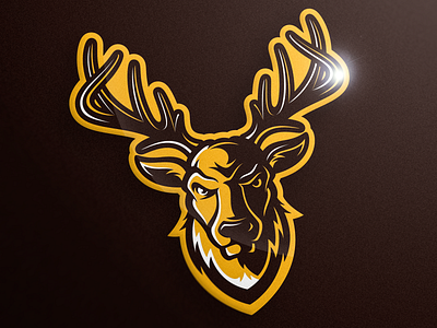 Deer mascot [unused concept] deer deer logo deer mascot design hungary illustration logo logo design mascot sports logo tgers diy vector