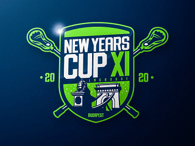 New Years Cup XI 2020 branding budapest budapest lacrosse design hungary lacrosse logo logo design new years cup 11 new years cup lacrosse tgers diy vector