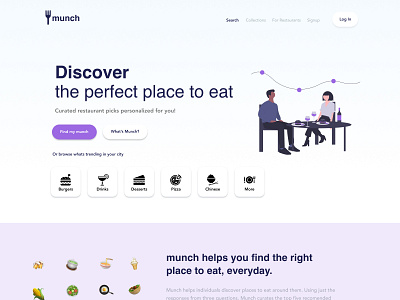 Munch - Crafting a better restaurant choosing experience