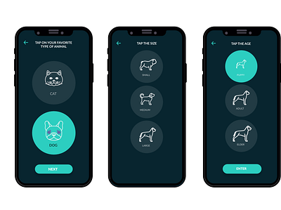 Rookie app design interface ui design ux design