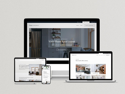 Plum Websites branding curate curated design goods graphic design interior design online shop plum portfolio responsive store ui ux web design wedsite