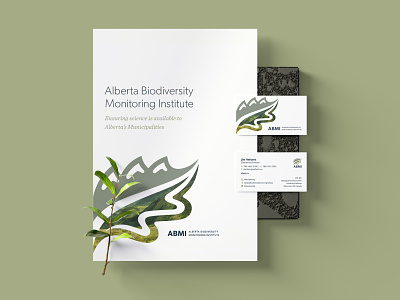 Biodiversity Monitoring Branding biodiversity branding business cards design ecosystems graphic design green leaf logo monitoring natural reporting science stationery
