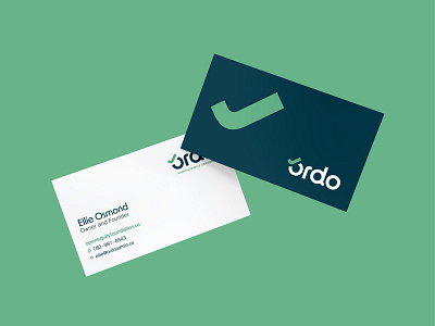 Ordo Administrative Services Logo admin bookkeeing branding check checkmark graphic design green logo navy order ordo organization services vector