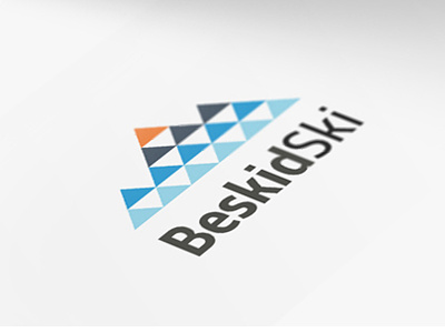 BeskidSki branding lipiarz logo ski skipass webdesign