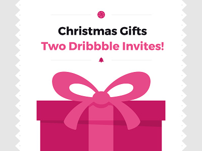 Christmas Draft christmas draft gift ilustration invitation invite present vector