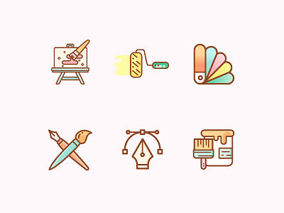 20190712 Draw Icon 2d branding design flat icon iconography icons illustration logo