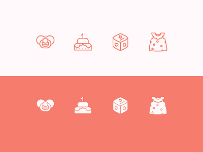 baby icon set 2d flat icon iconography illustration logo ui ux