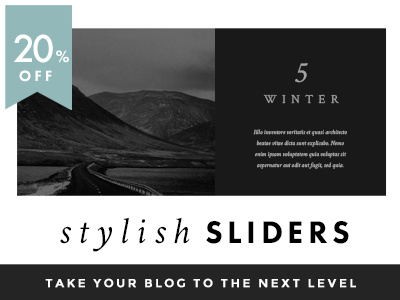 Stylish Sliders add on blog blogger graphic design sliders wordpress