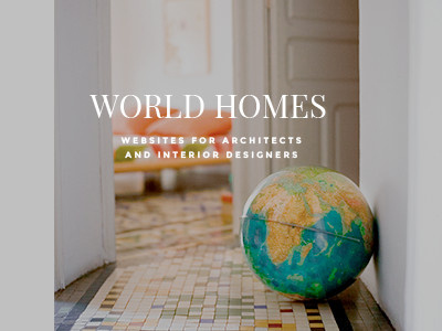World Homes website design service