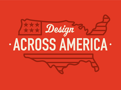 Design Across America america design identity logo usa