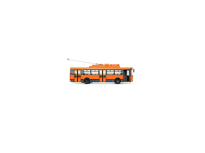 Trolleybus bus icon icons illustration teaser transport trolley trolleybus