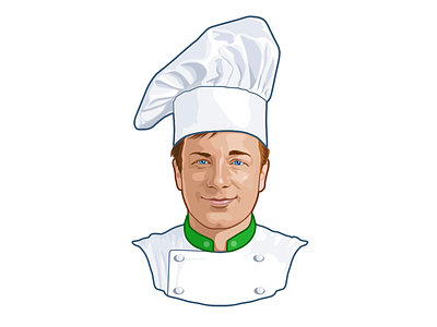 Chef character chef cooking illustration