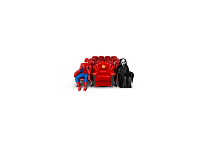 Movie chair character characters icon movie