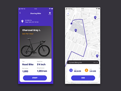 DailyUI020 Location Tracker