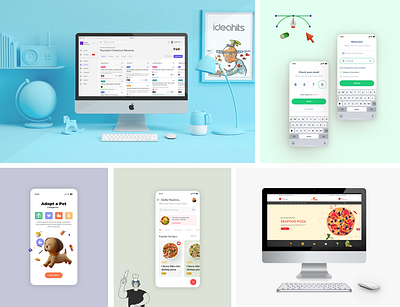 Web & App Mockup branding graphic design mobile app design ui website design