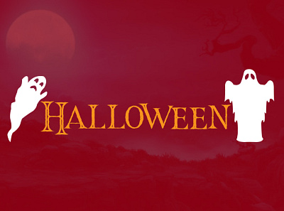 Halloween background clean design halloween design photoshop typography