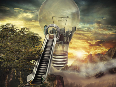 The Big Idea. photoshop digital illustration image manipulation concept society idea