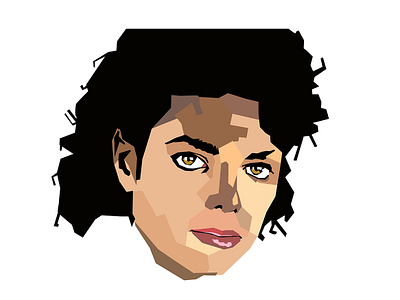 Michael Jackson design flat illustration vector