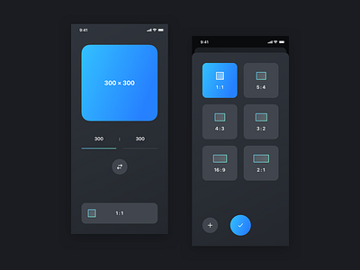 Ratio App Concept