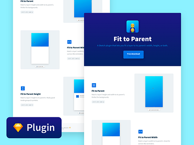 👨‍👦 Fit To Parent Sketch Plugin