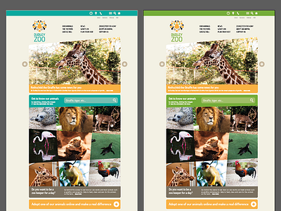 Dudley Zoo Web Design