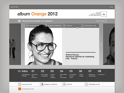 Orange 2012 "Album"