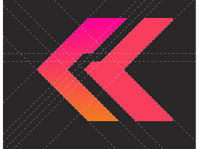 Geometrical Logo for Fintech Company (Credit Kuber)