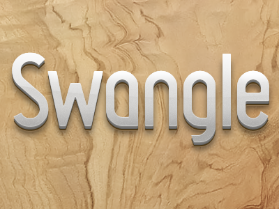 Swangle app game ipad ui wood